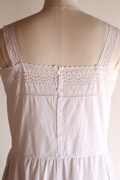 1920s French Cotton Slip