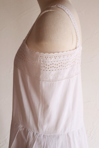 1920s French Cotton Slip