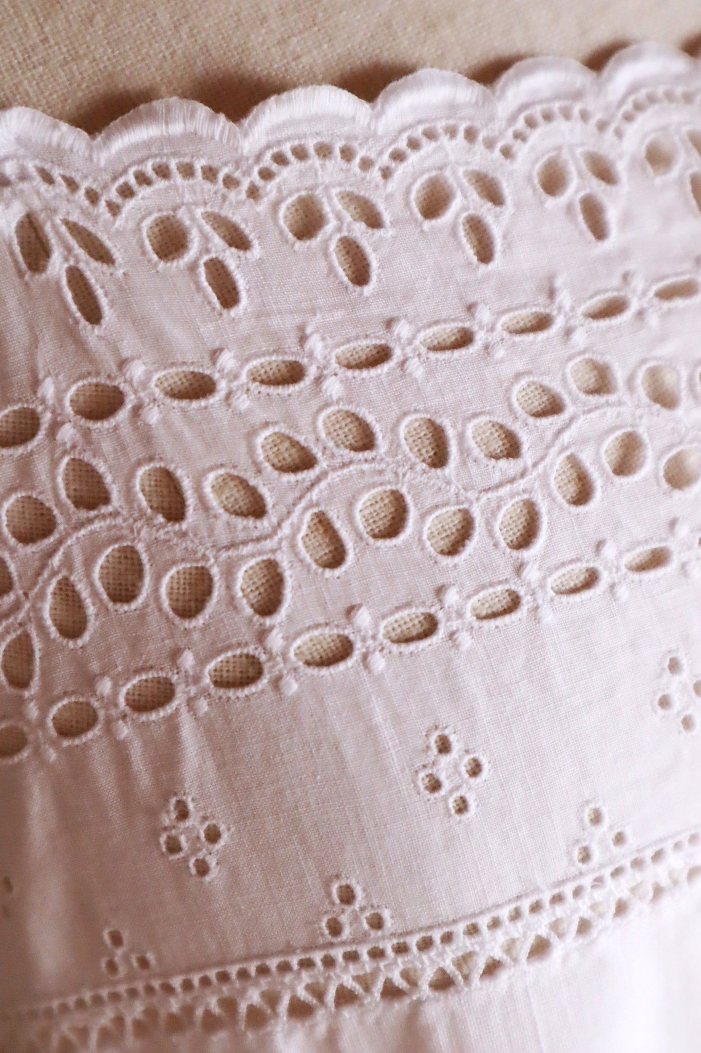 1920s French Cotton Slip