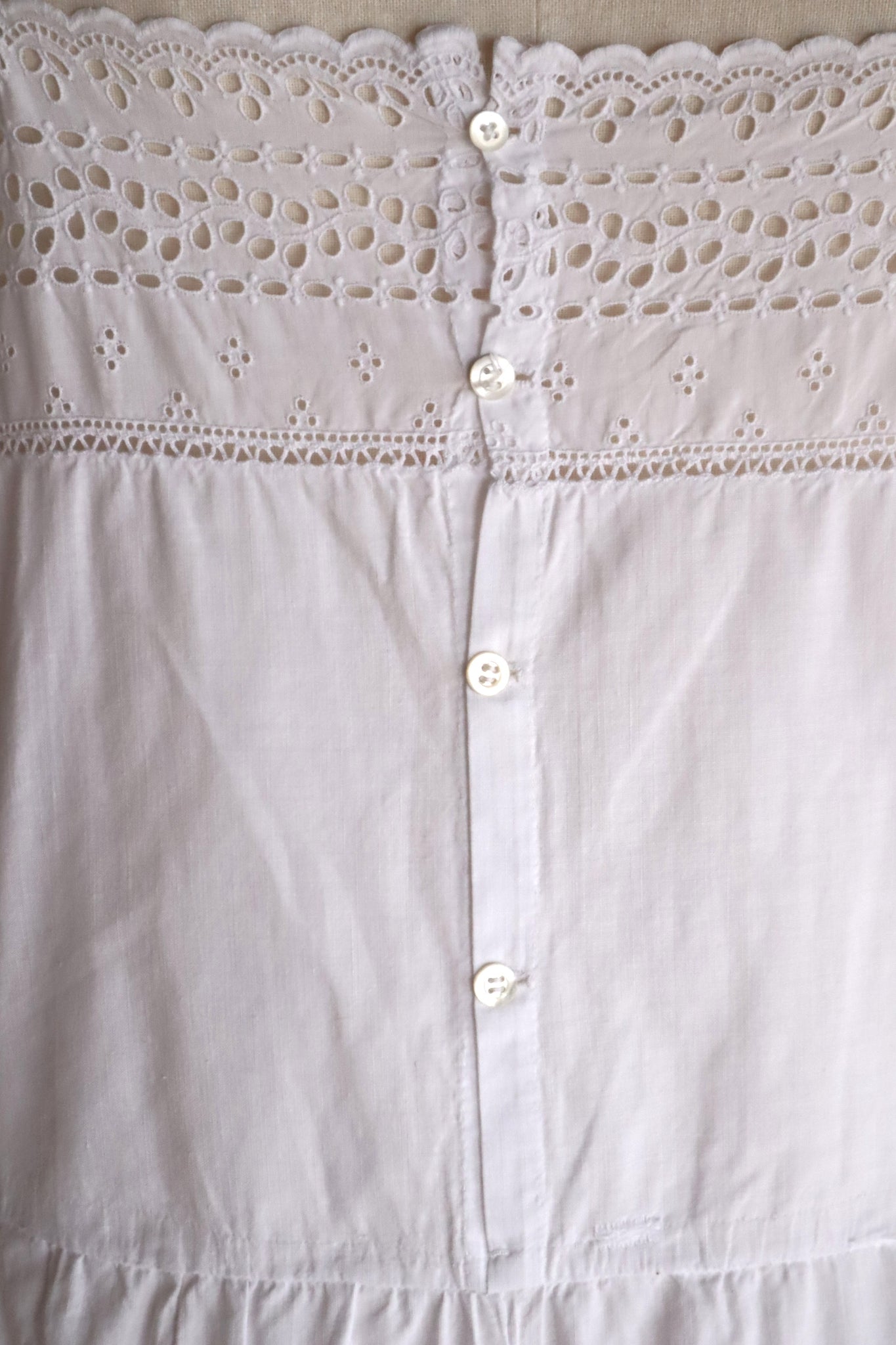1920s French Cotton Slip