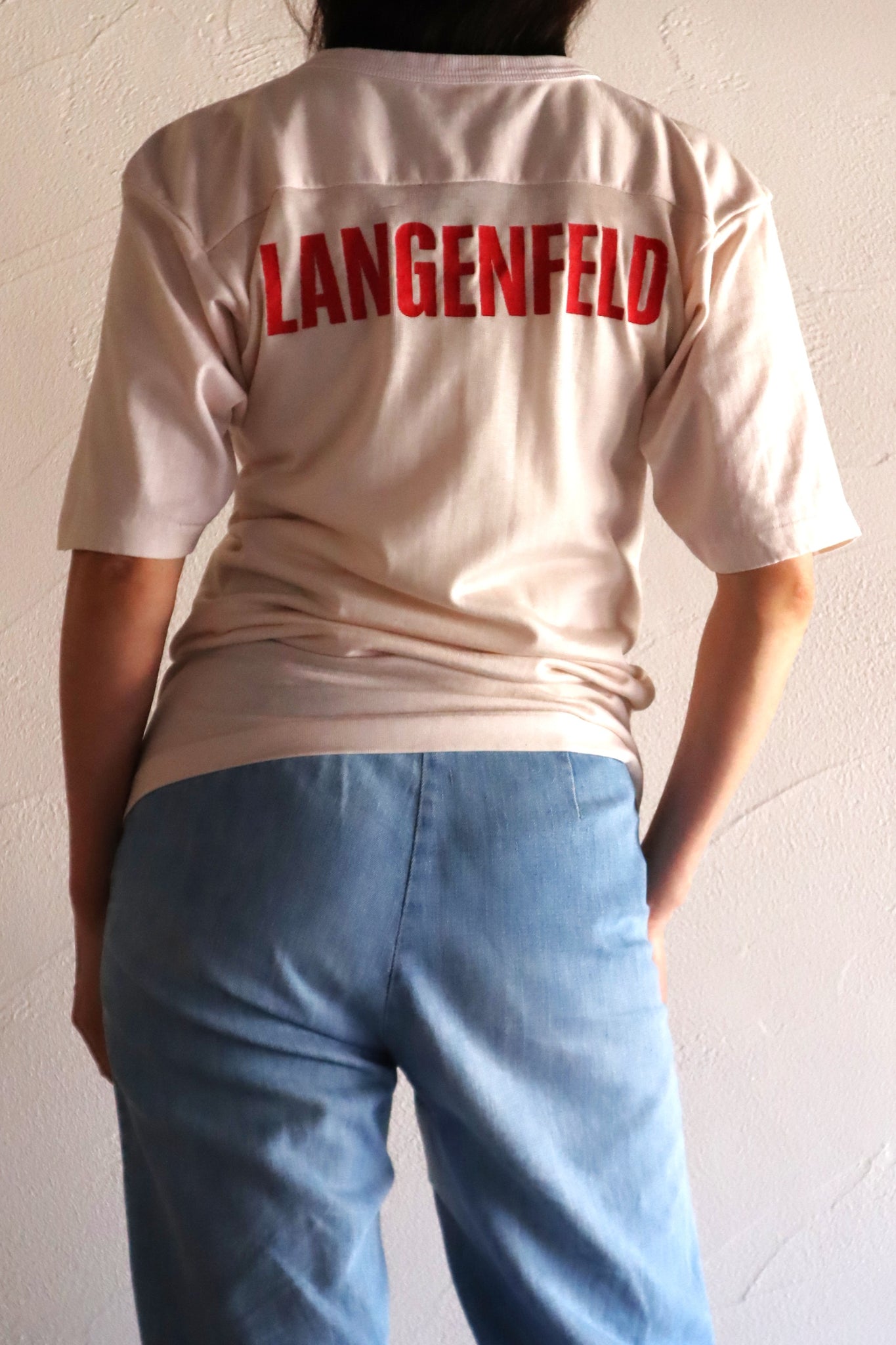 1970s Champion “COBBLERS 32” American Football Jersey Tee – makky