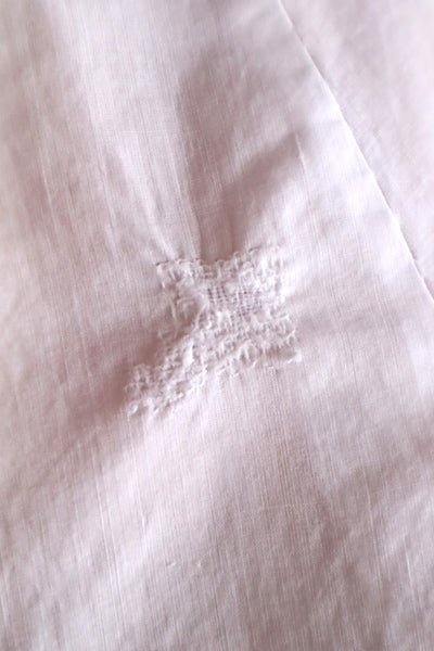 1920s French White Embroidery Bed Jacket