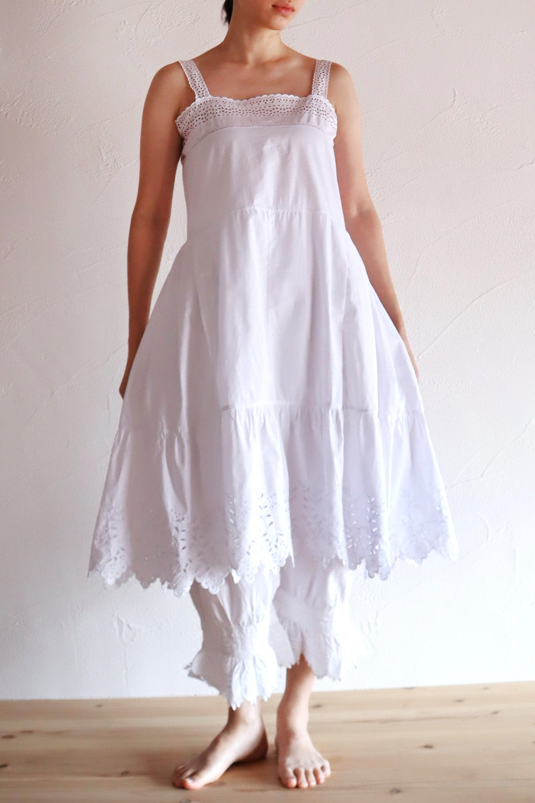 1920s French Cotton Slip