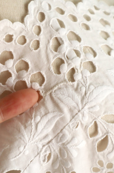 Handcrafted French Antique Petticoat Corset Cover Size L