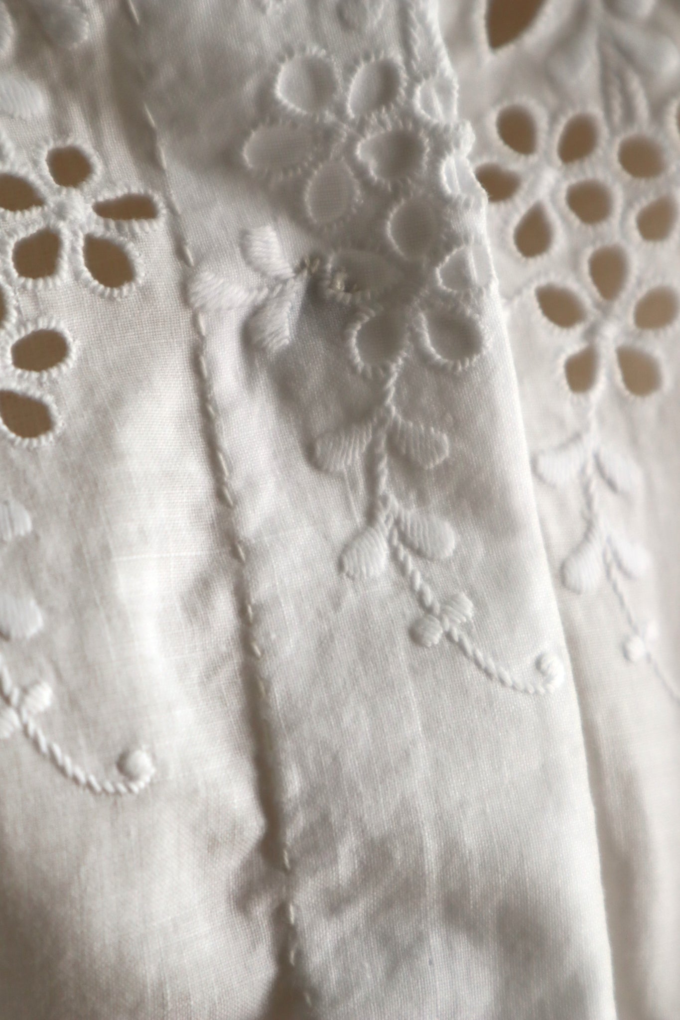 Handcrafted French Antique Petticoat Corset Cover Size M