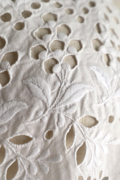 Handcrafted French Antique Petticoat Corset Cover Size M