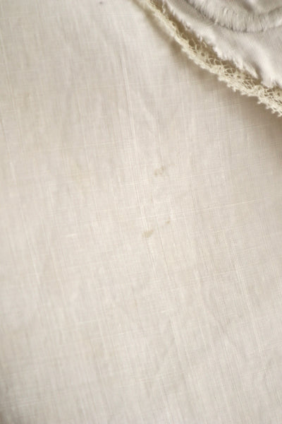1900s–1910s British Edwardian Embroidered Bridal Cape
