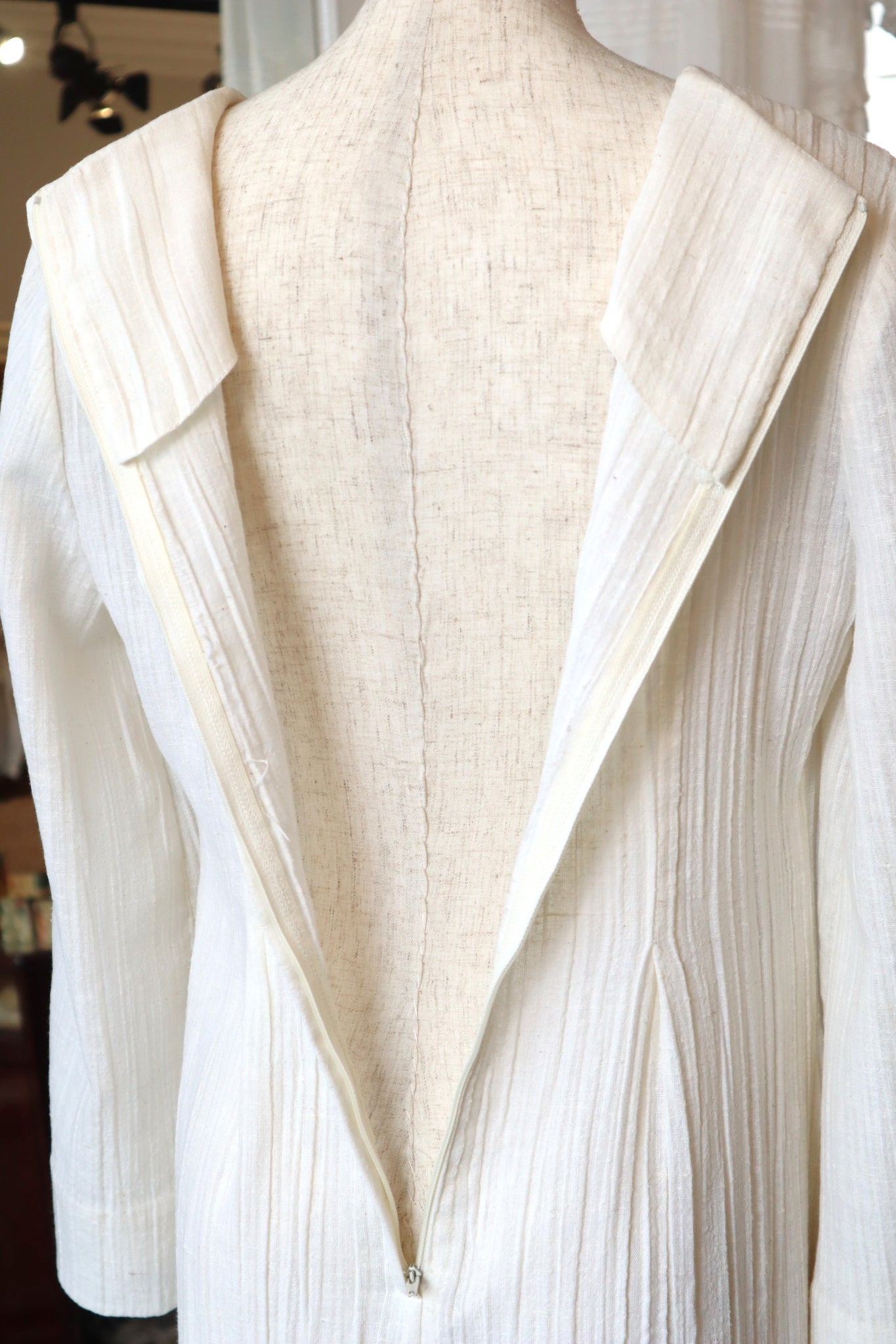 70s Cotton Gauze Dress