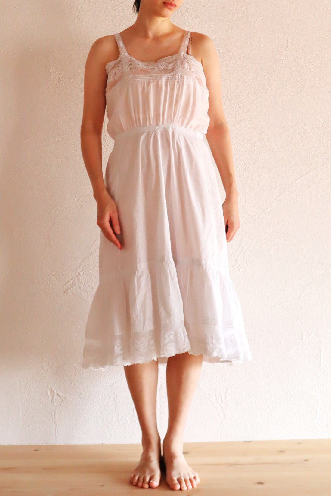 1930s French Cotton Slip