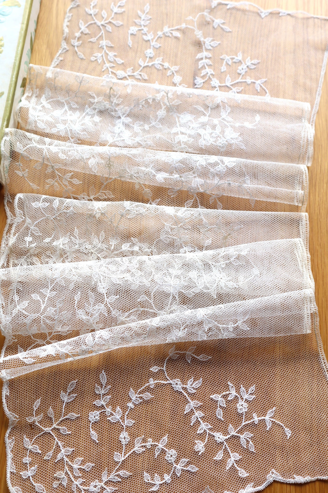 1920s French Orange Blossom Bridal Parure Set in Original Box