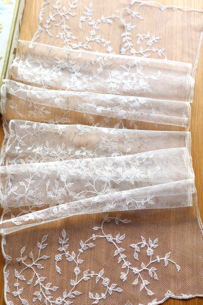 1920s French Orange Blossom Bridal Parure Set in Original Box