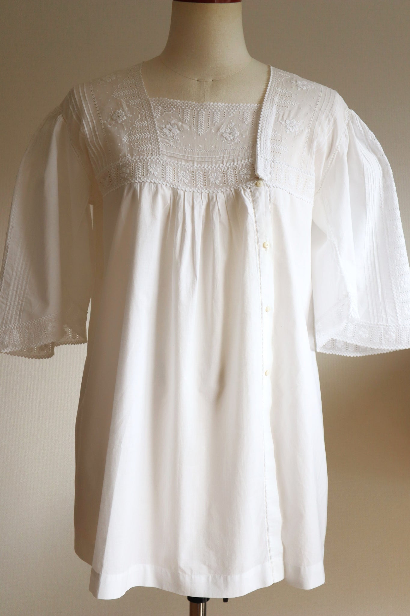 1910s Side Button Cotton Jacket