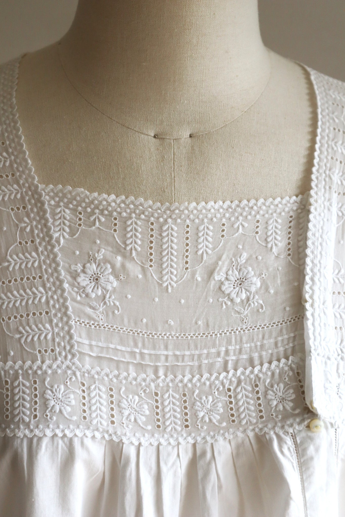 1910s Side Button Cotton Jacket