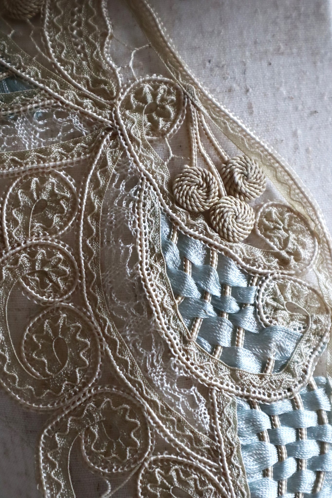 19th Victorian Tape Lace Collar