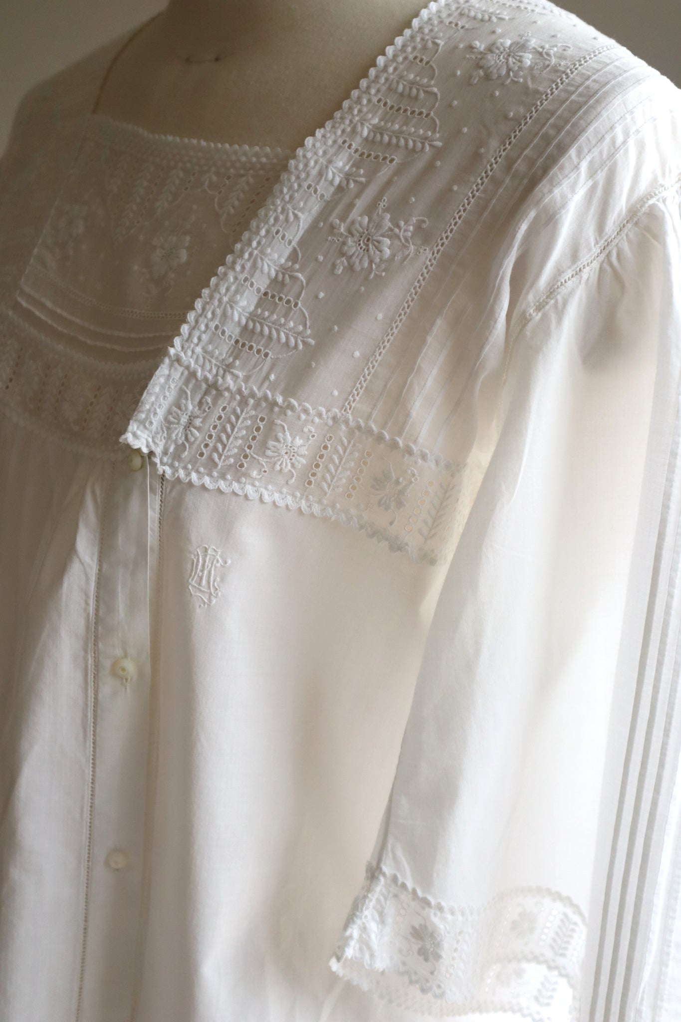 1910s Side Button Cotton Jacket