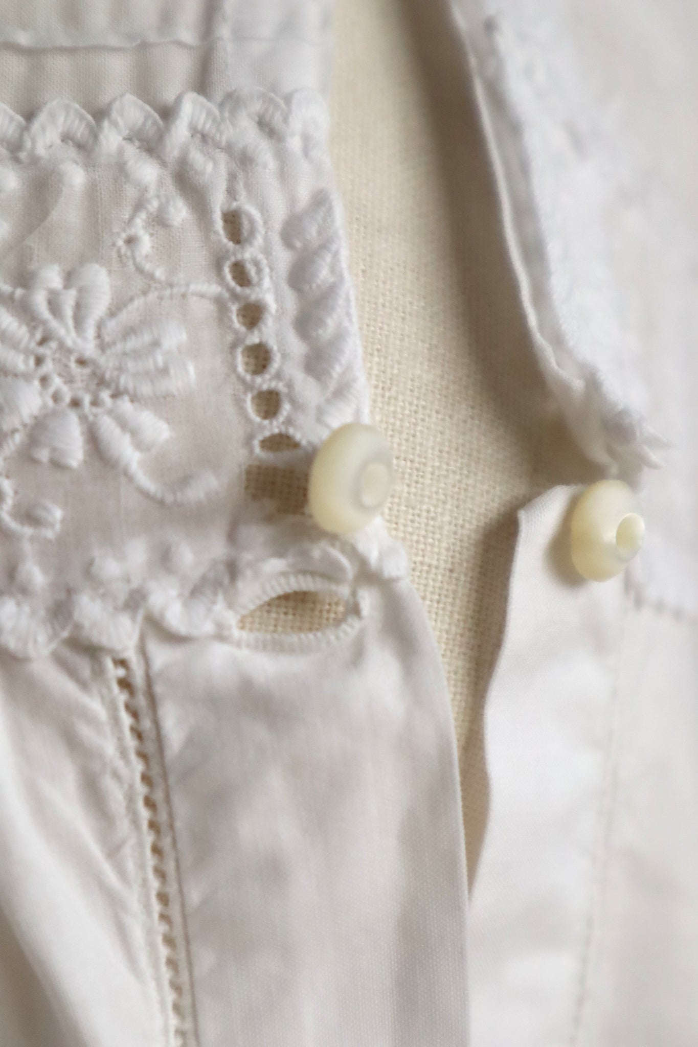 1910s Side Button Cotton Jacket