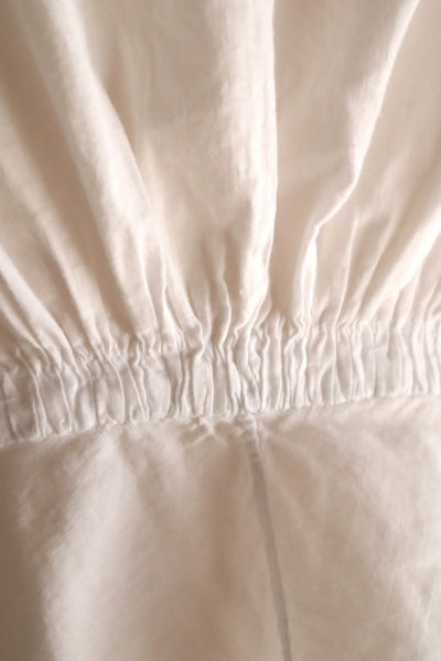 1910s Handmade French Cotton Corset Cover