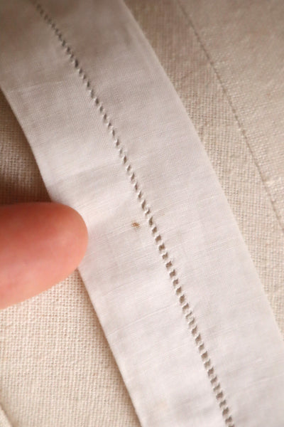 1910s Handmade French Cotton Corset Cover