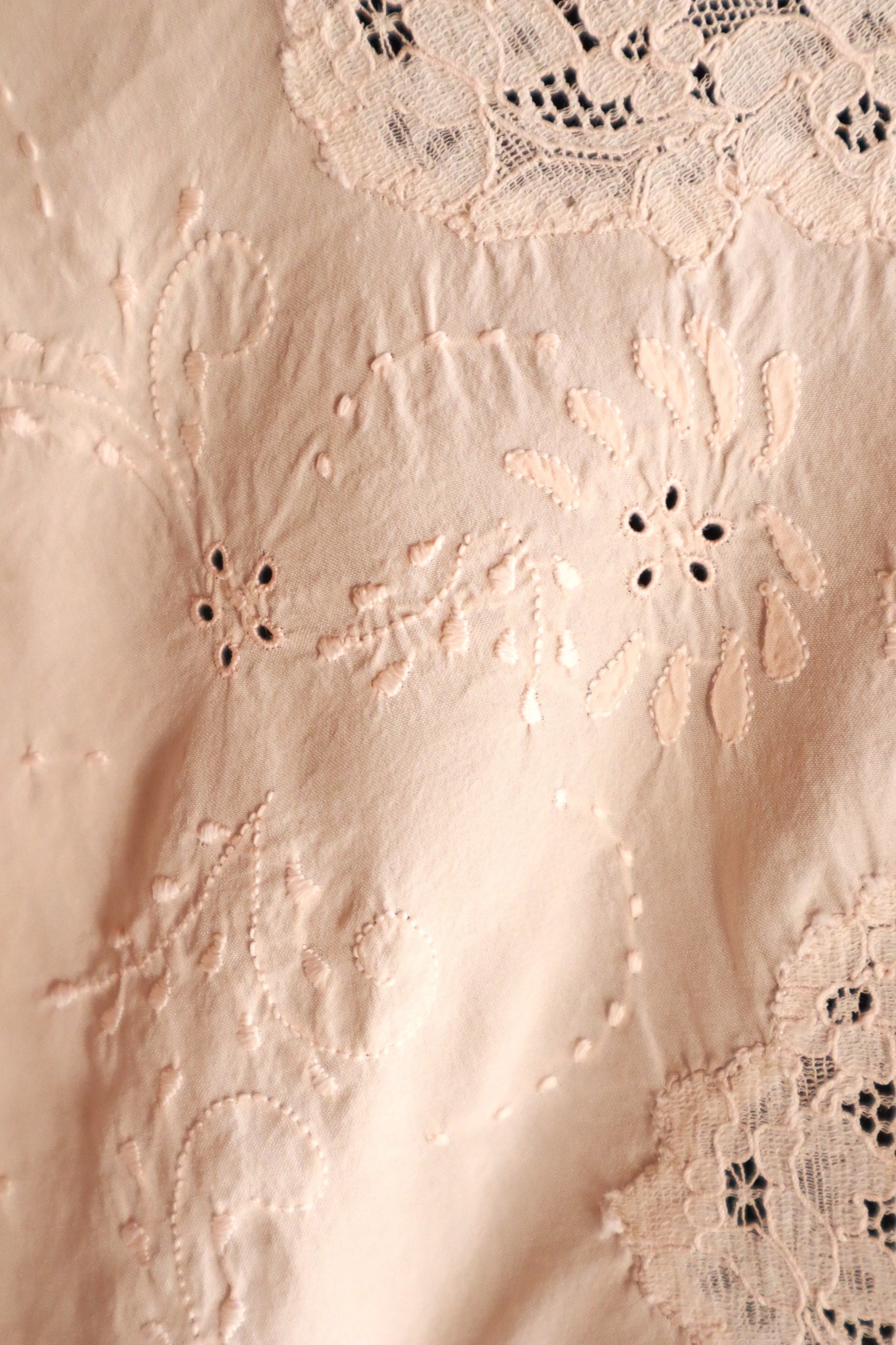 1920s–1930s Swiss Silk Lingerie Dress