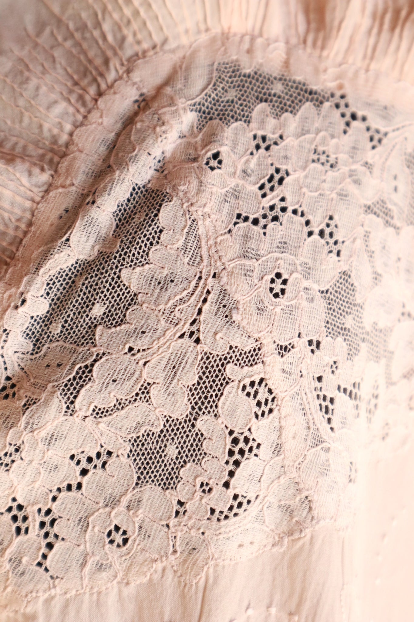 1920s–1930s Swiss Silk Lingerie Dress