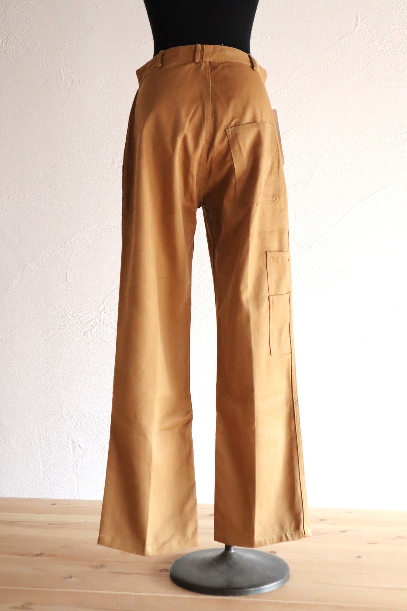 1960s British Deadstock Cotton Work Trousers “Pexwear” Made in U.K