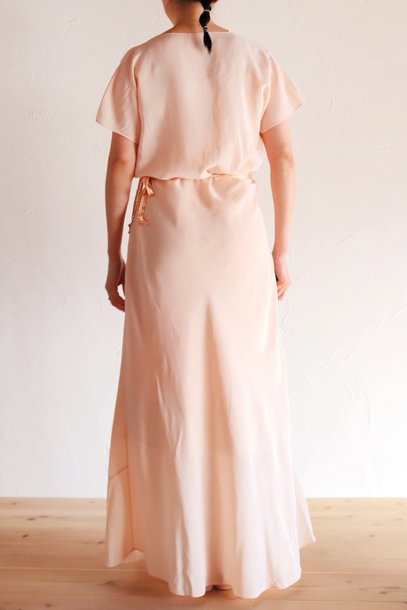 1920s–1930s Swiss Silk Lingerie Dress