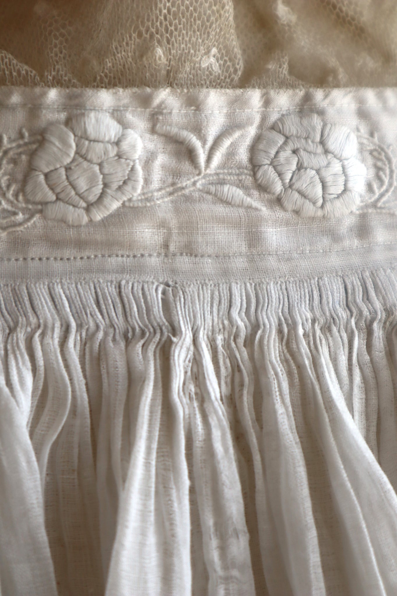 1900s Short Length Church Smock