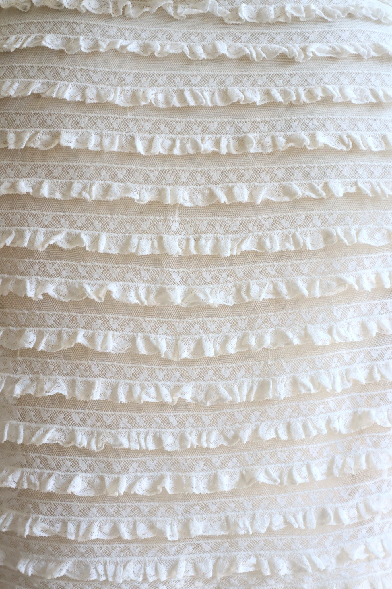 1910s Ruffled Lace Bolero