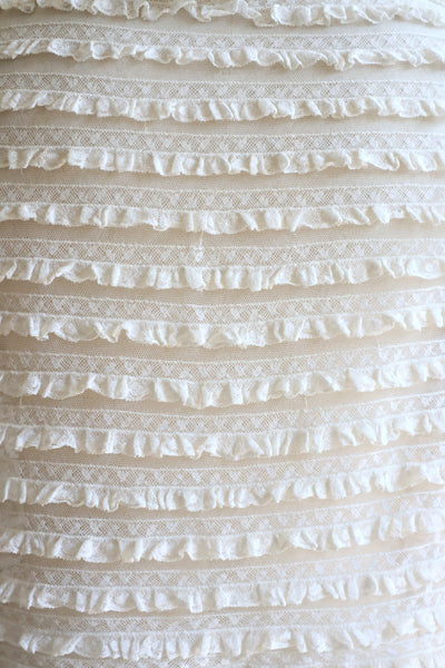 1910s Ruffled Lace Bolero