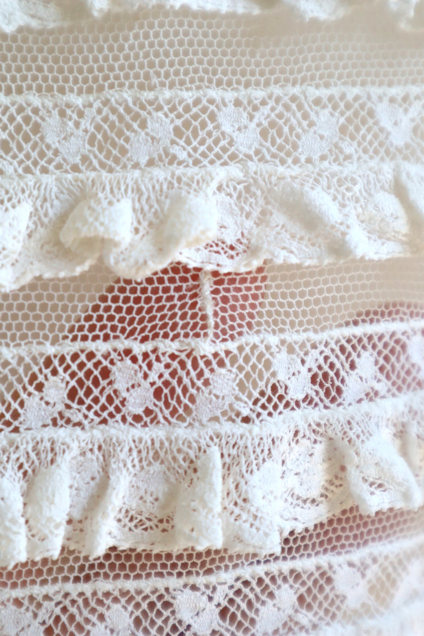 1910s Ruffled Lace Bolero