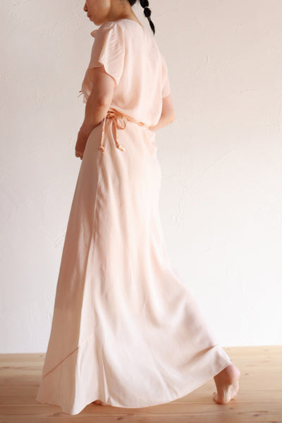 1920s–1930s Swiss Silk Lingerie Dress