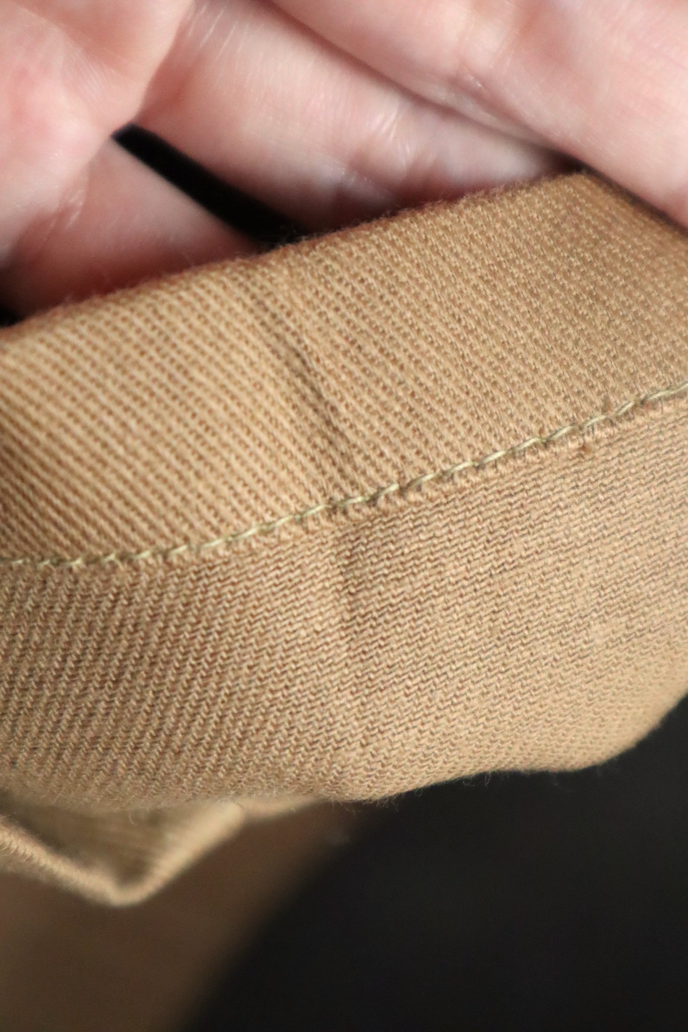 1960s British Deadstock Cotton Work Trousers “Pexwear” Made in U.K