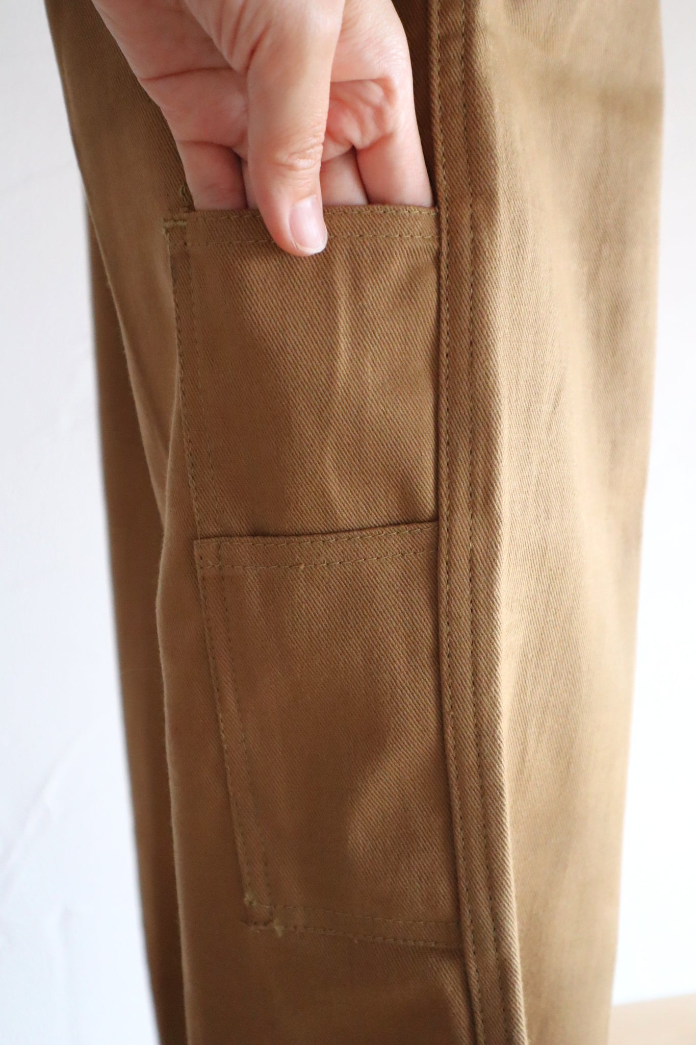 1960s British Deadstock Cotton Work Trousers “Pexwear” Made in U.K