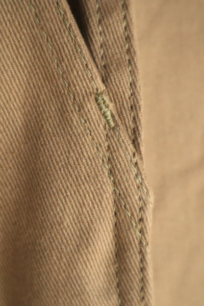 1960s British Deadstock Cotton Work Trousers “Pexwear” Made in U.K