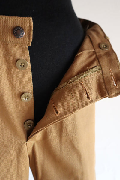 1960s British Deadstock Cotton Work Trousers “Pexwear” Made in U.K
