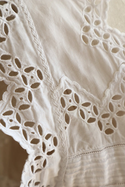 1910s Pointed Edge Corset Cover
