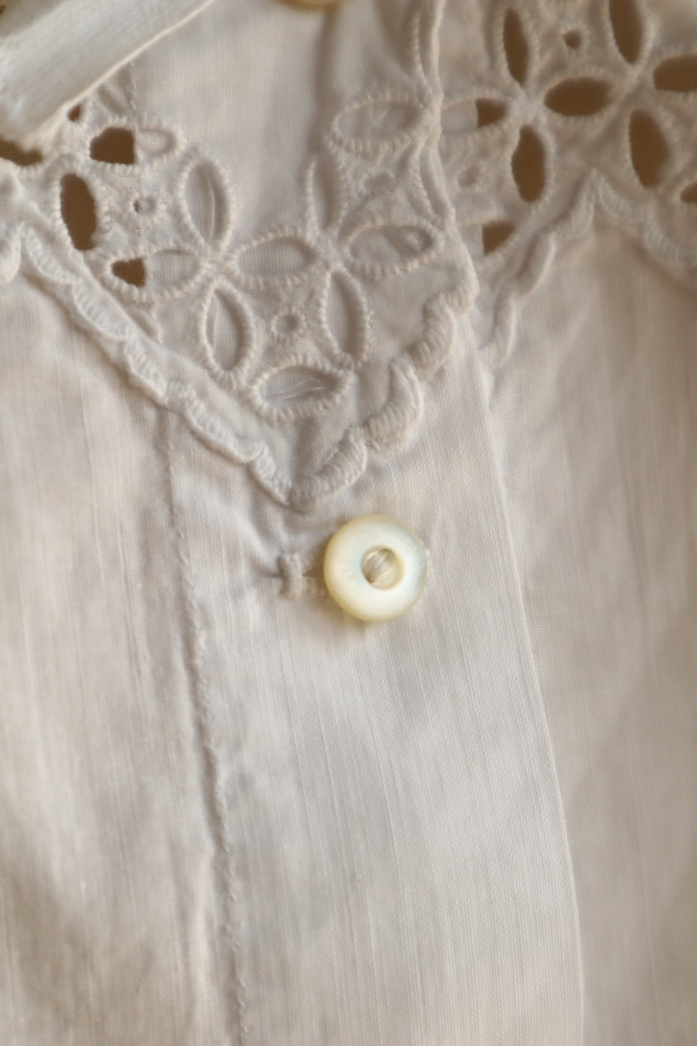 1910s Pointed Edge Corset Cover