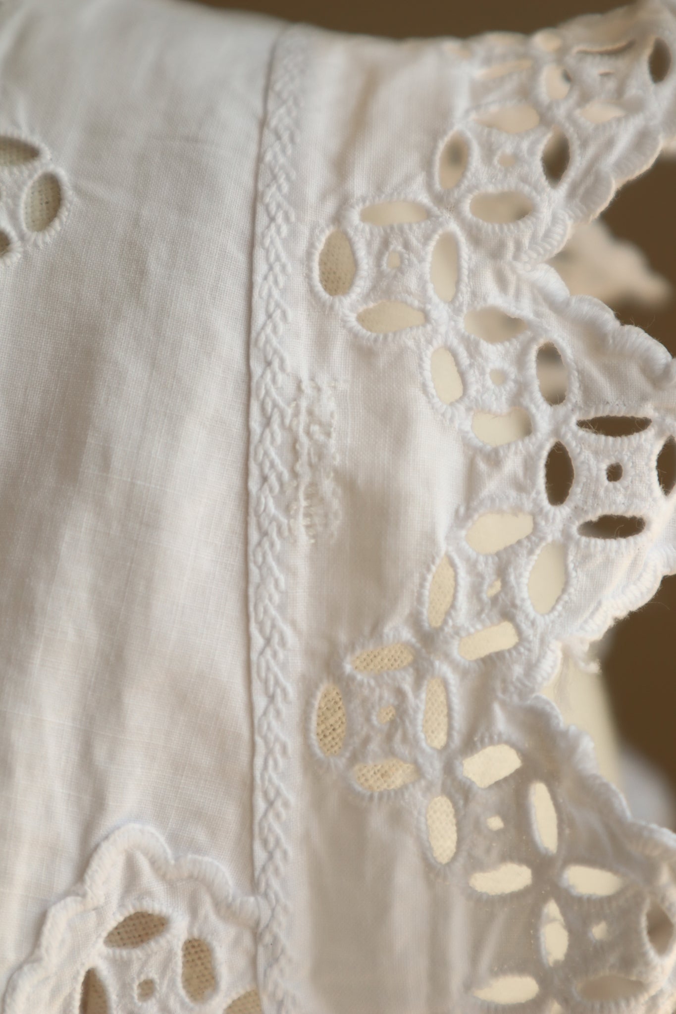 1910s Pointed Edge Corset Cover