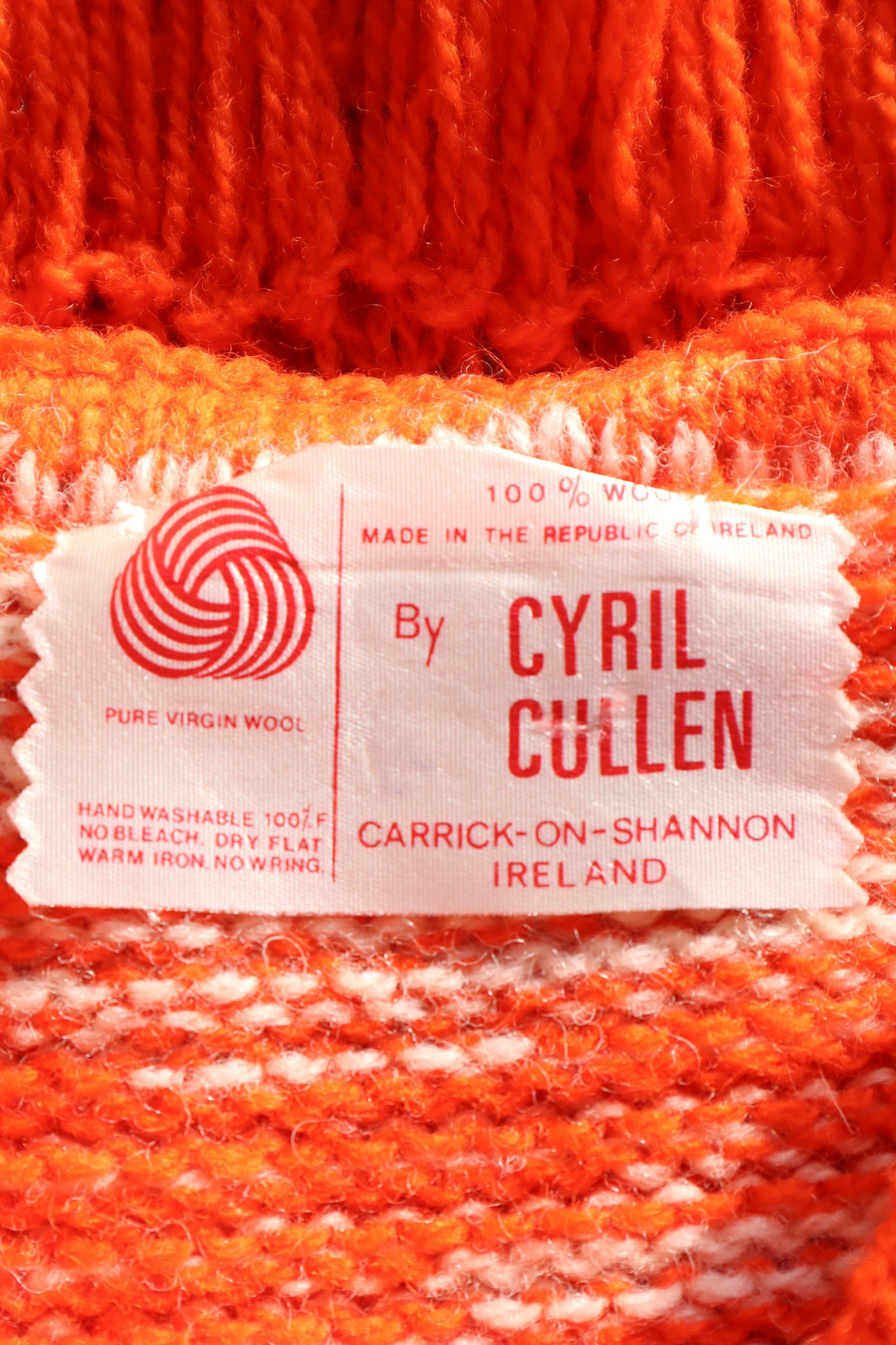 70s Irish Wool Knit Skirt