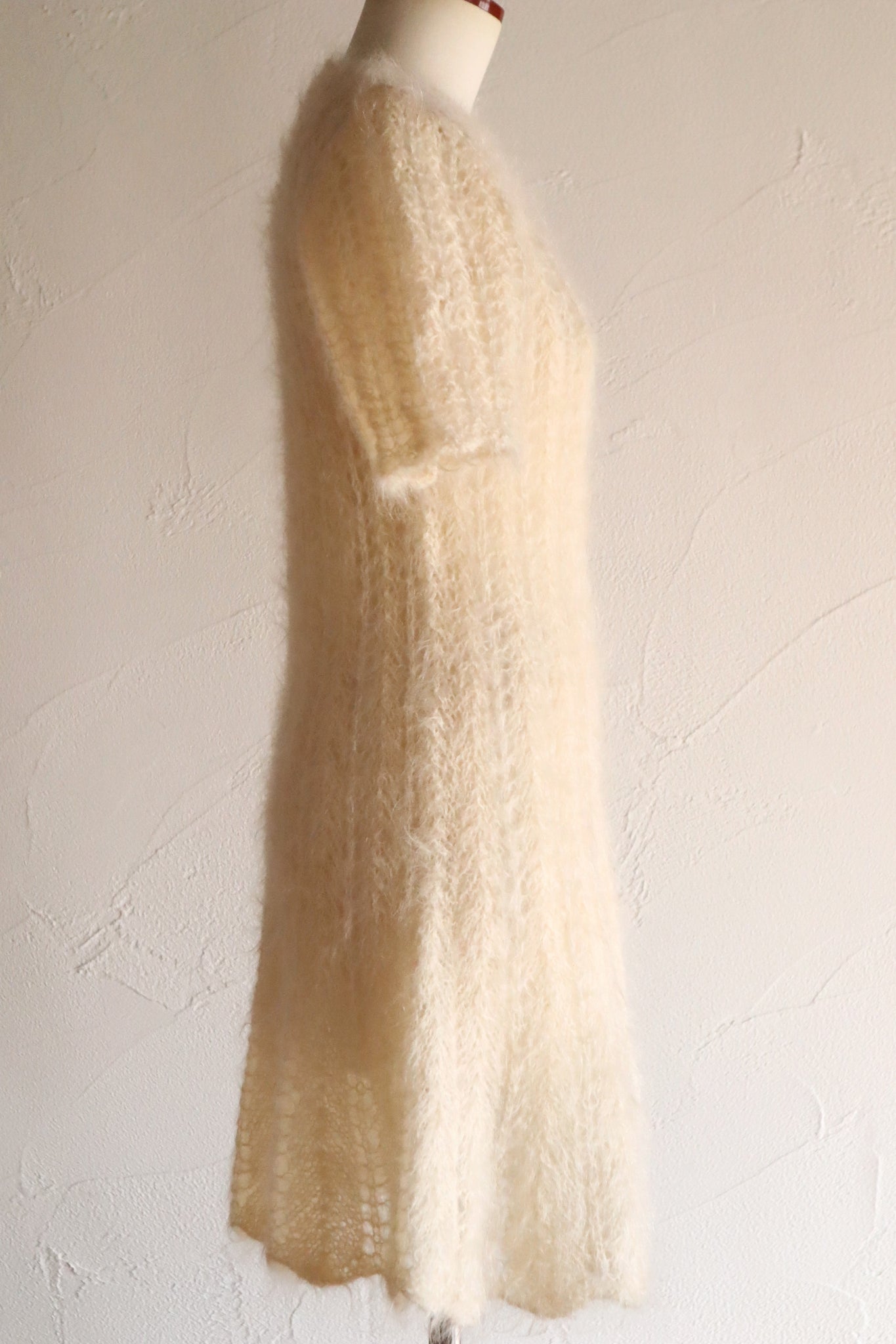 1960s Sally Levison Hand-Knit Mohair Dress