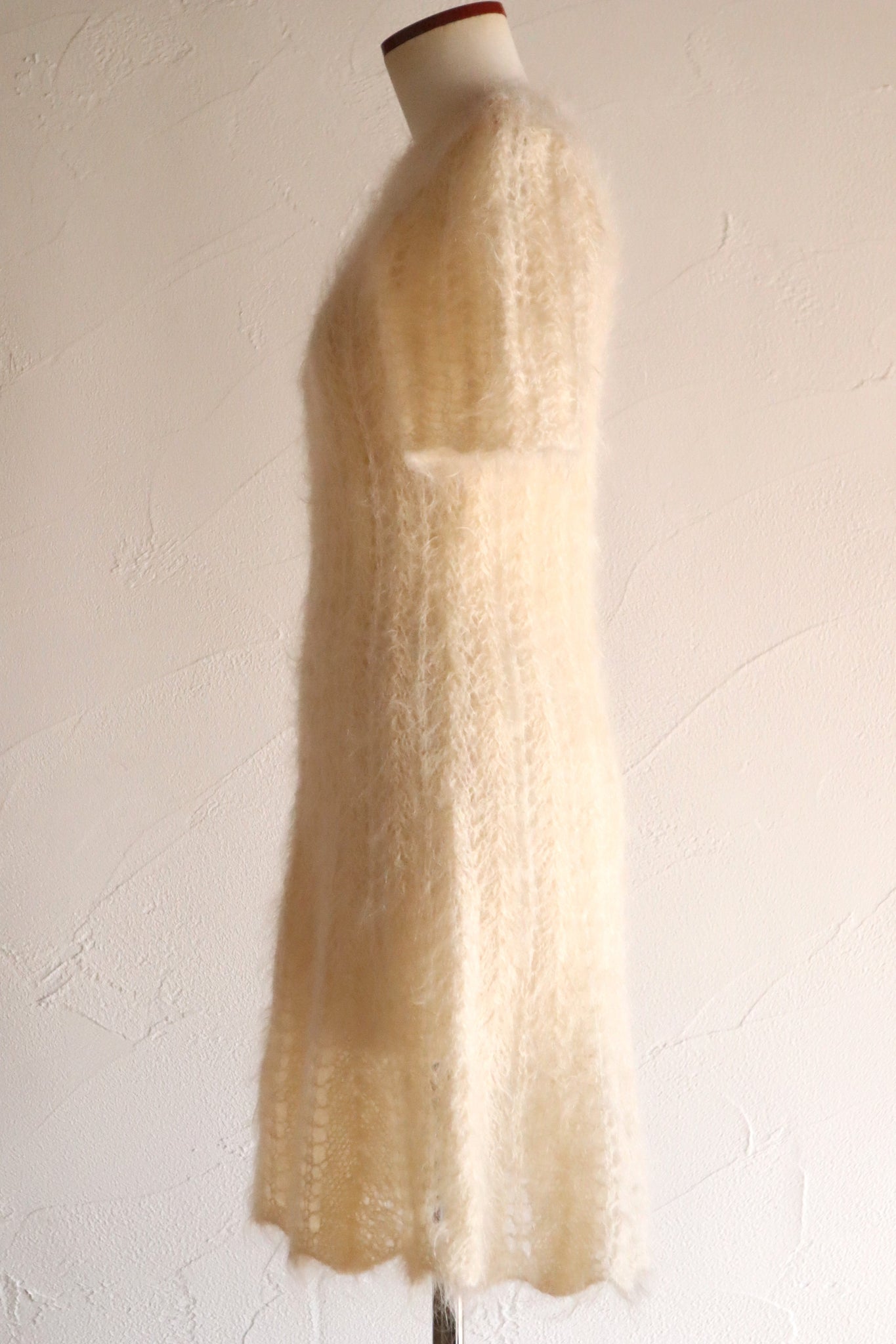 1960s Sally Levison Hand-Knit Mohair Dress