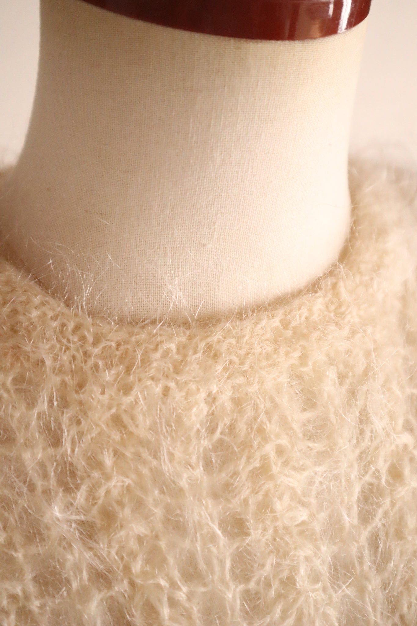 1960s Sally Levison Hand-Knit Mohair Dress