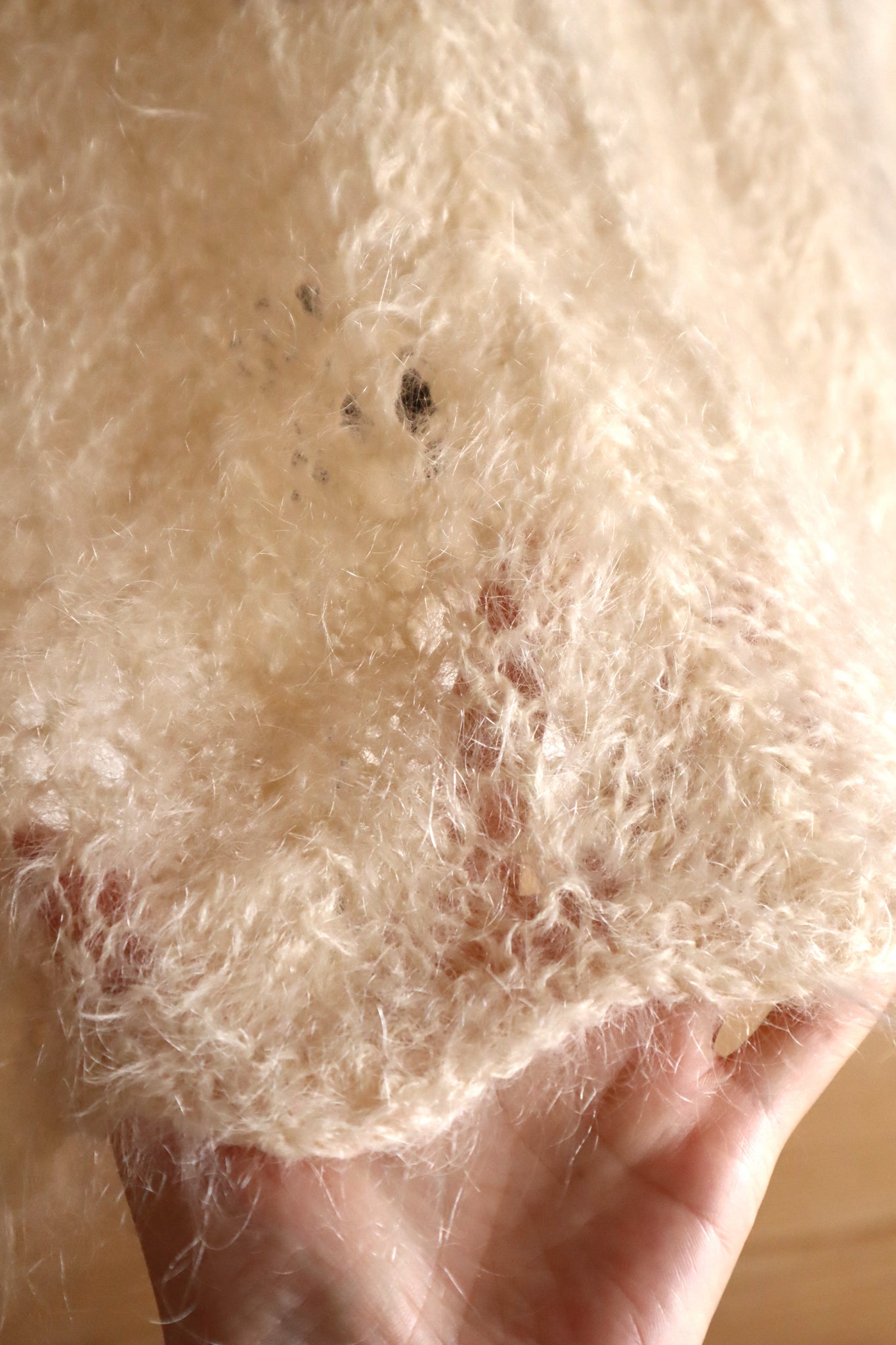 1960s Sally Levison Hand-Knit Mohair Dress