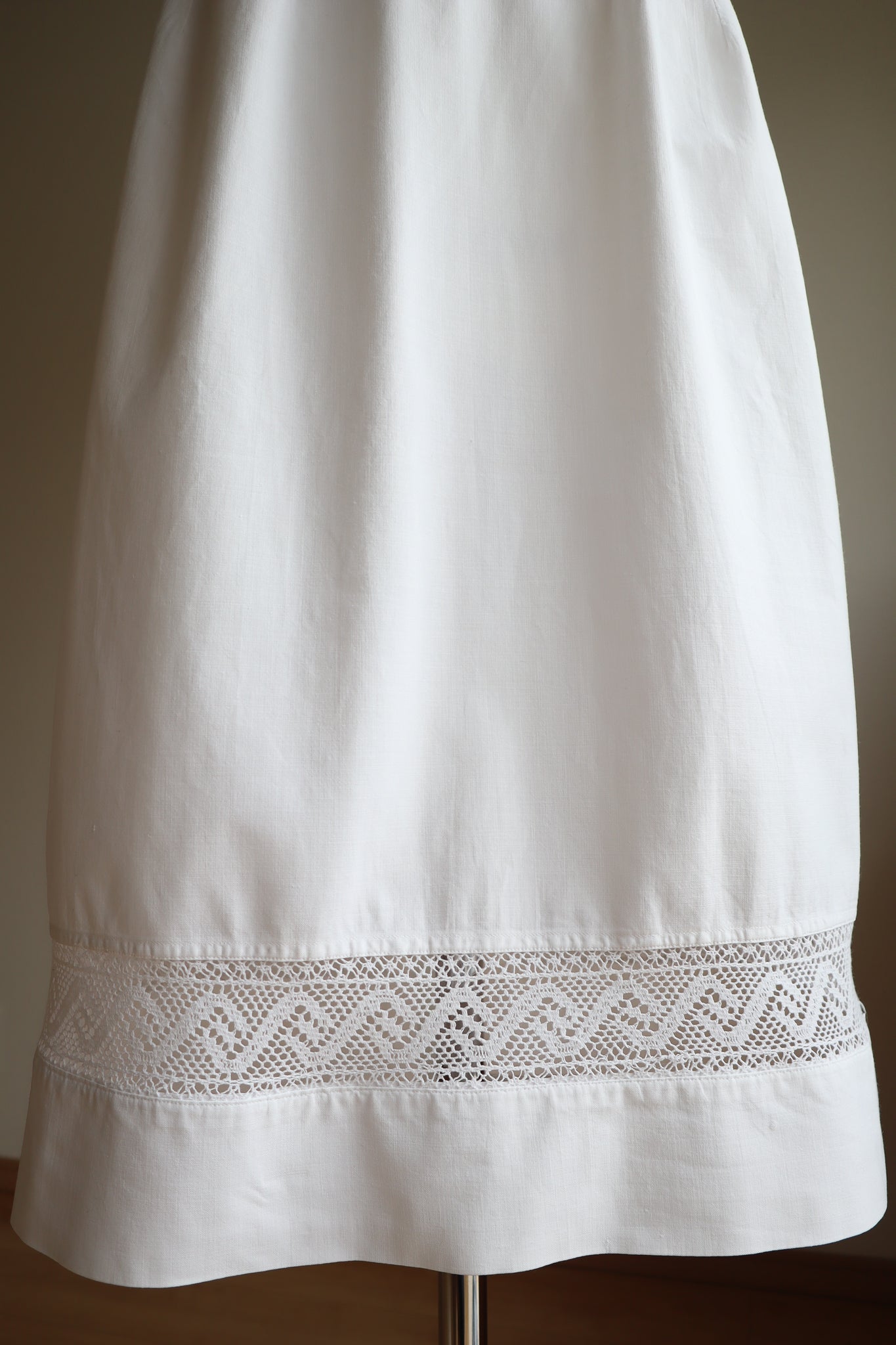 1900s French Antique Apron Dress