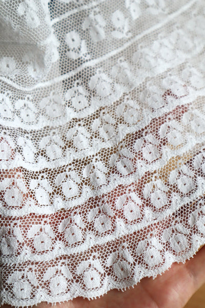 1900s Floral Lace Skirt