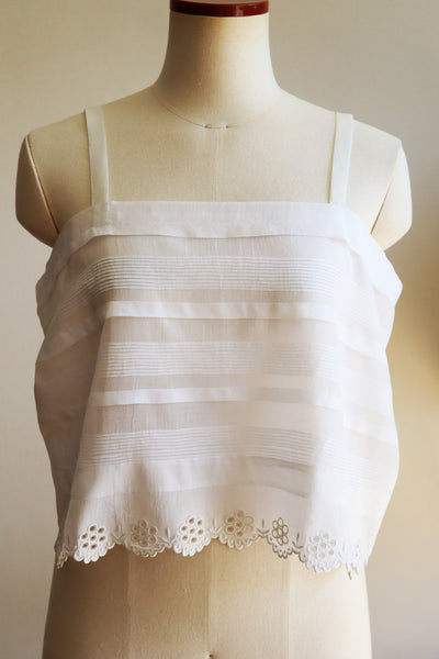 Handmade French Skirt Hem Camisole