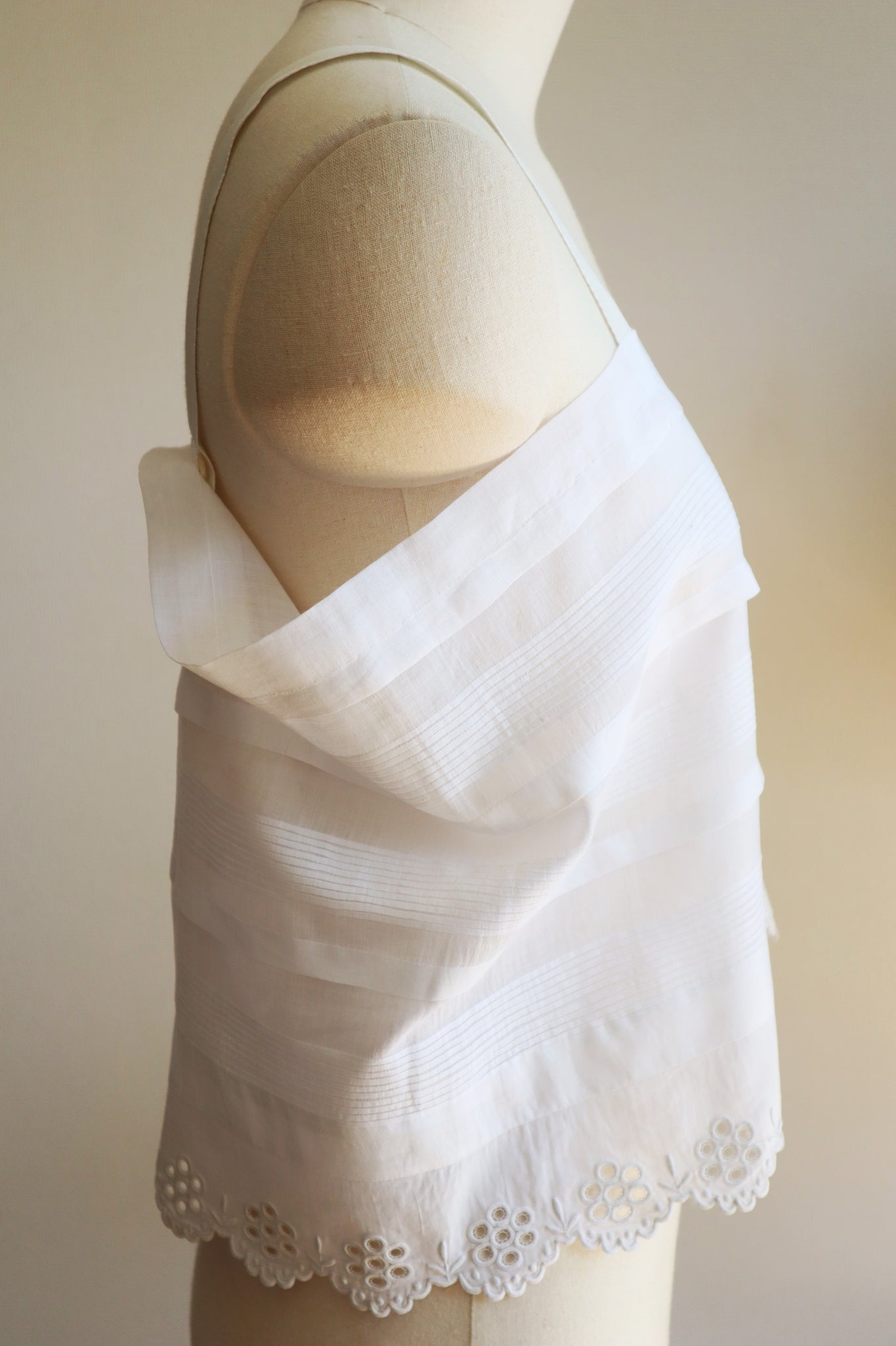 Handmade French Skirt Hem Camisole