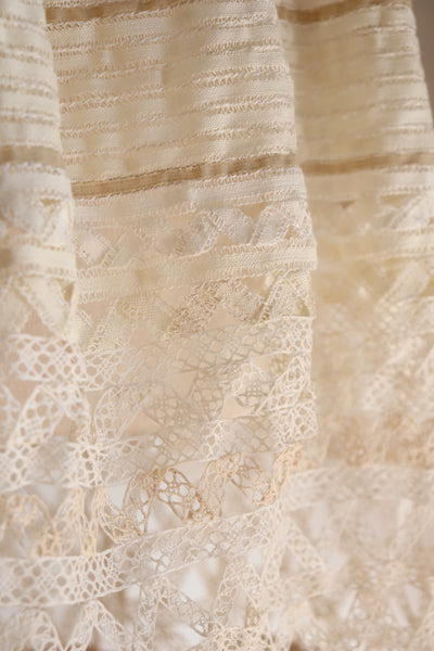 Handmade Antique Lace Skirt