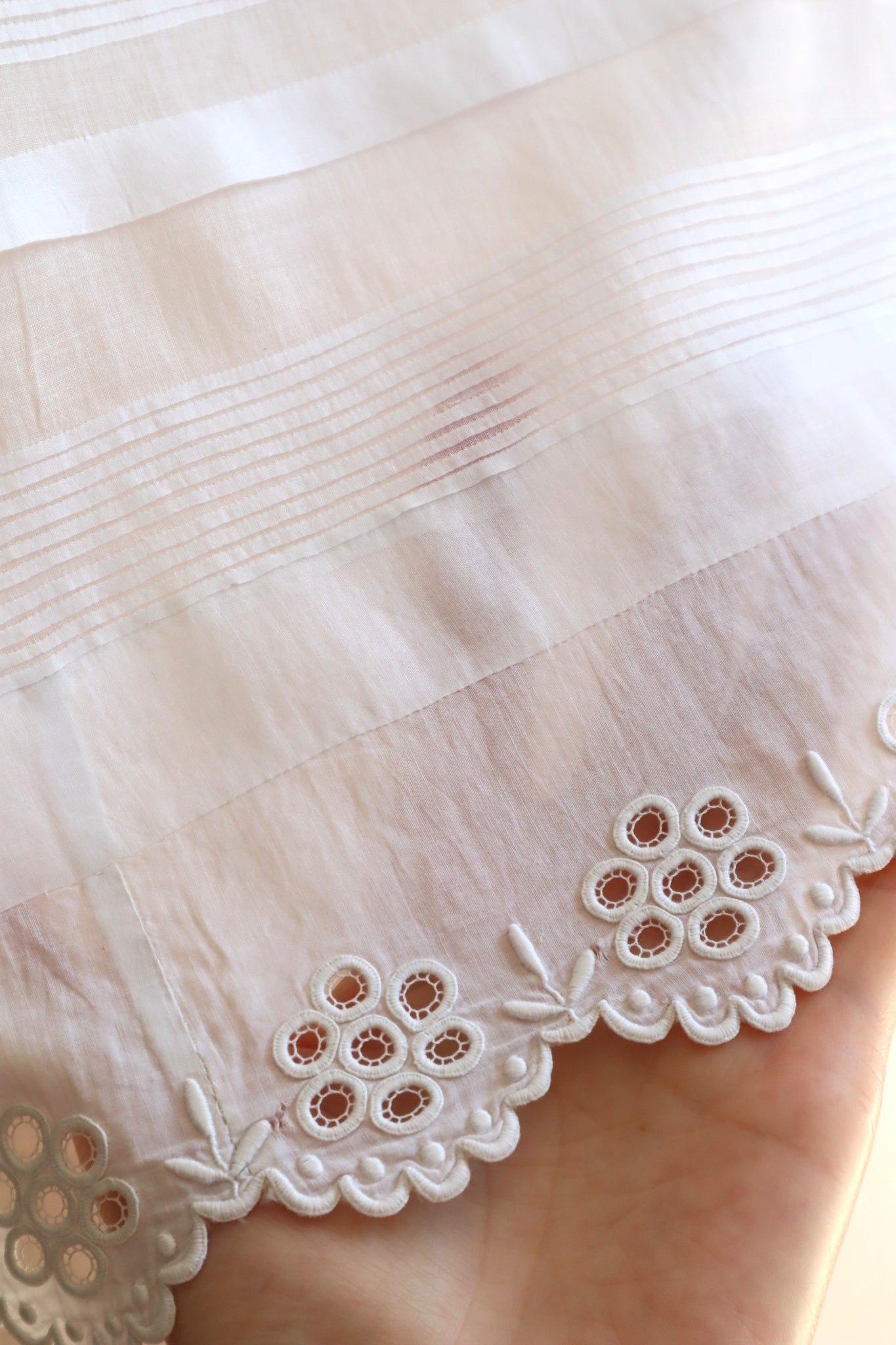 Handmade French Skirt Hem Camisole