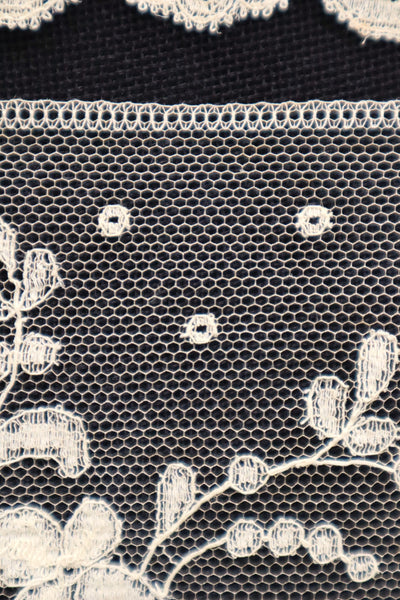 1910s–1920s French Bobbinet Tulle Lace Trim (370cm)